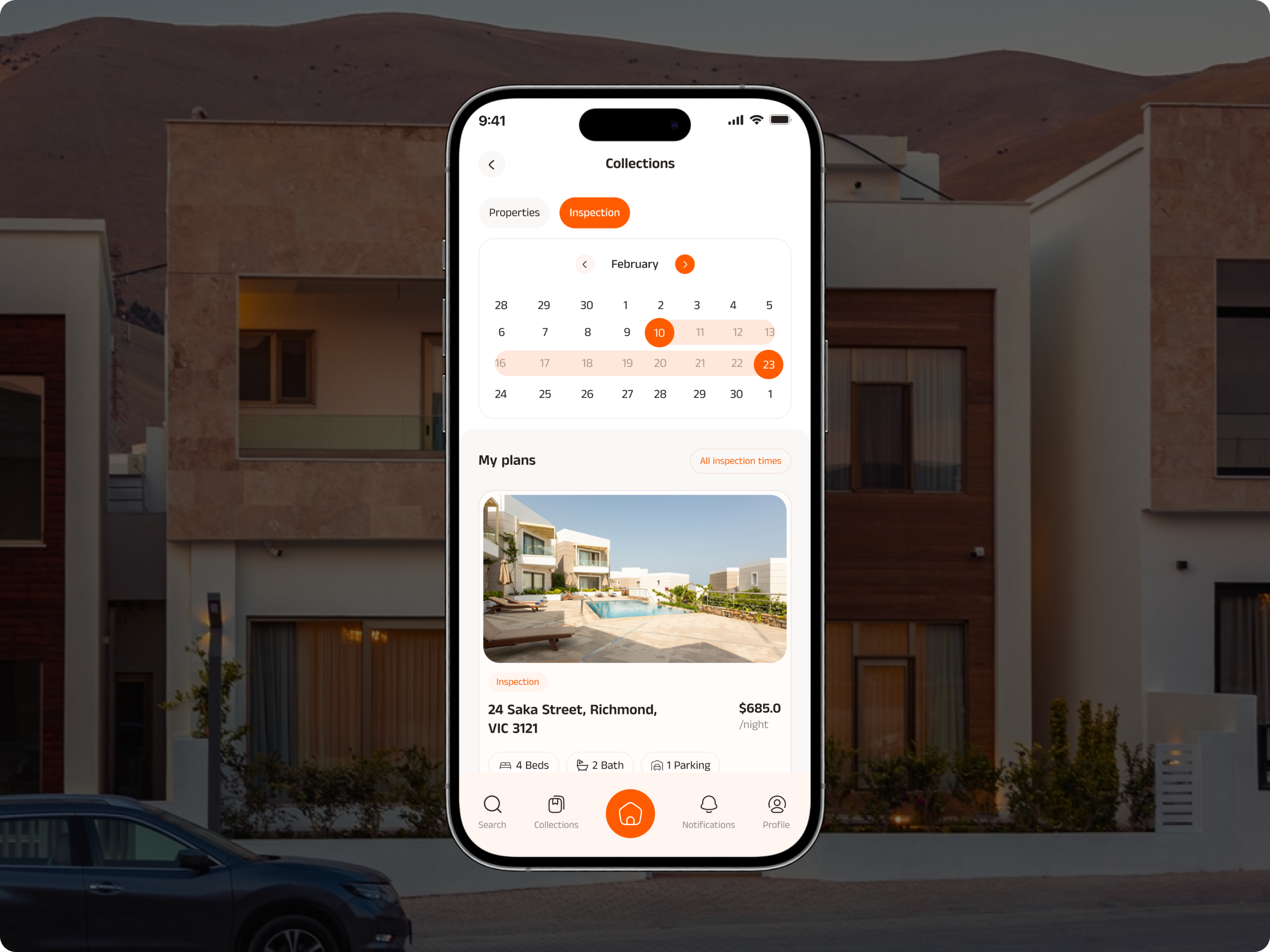 Example of Apartment Rent App